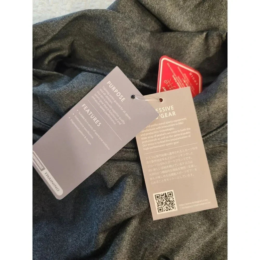 NWT Tesla Hyper-Dri Performance Men's Mock Neck Size XL Over Heat Compression - Picture 4 of 8